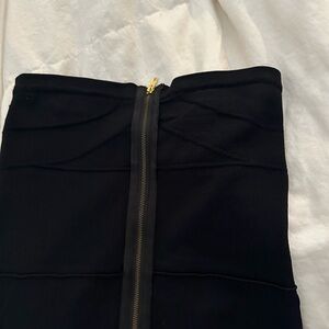 Tube dress zip up kind a bandage style